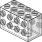 File:LEGO Brick-Brick 2 x 4 x 2 with Studs on Side-2434.png
